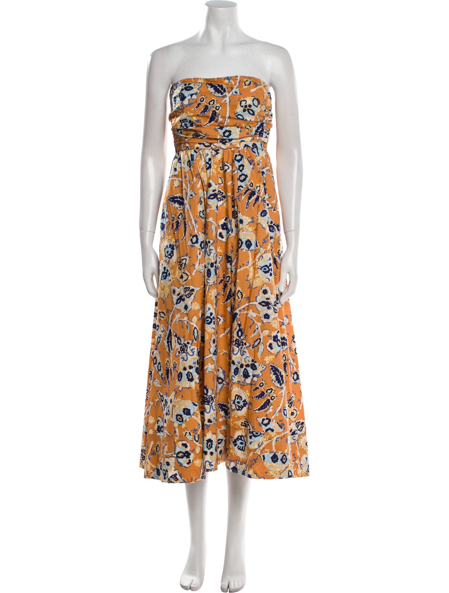 A.L.C. Floral Print Midi Length Dress w/ Tags