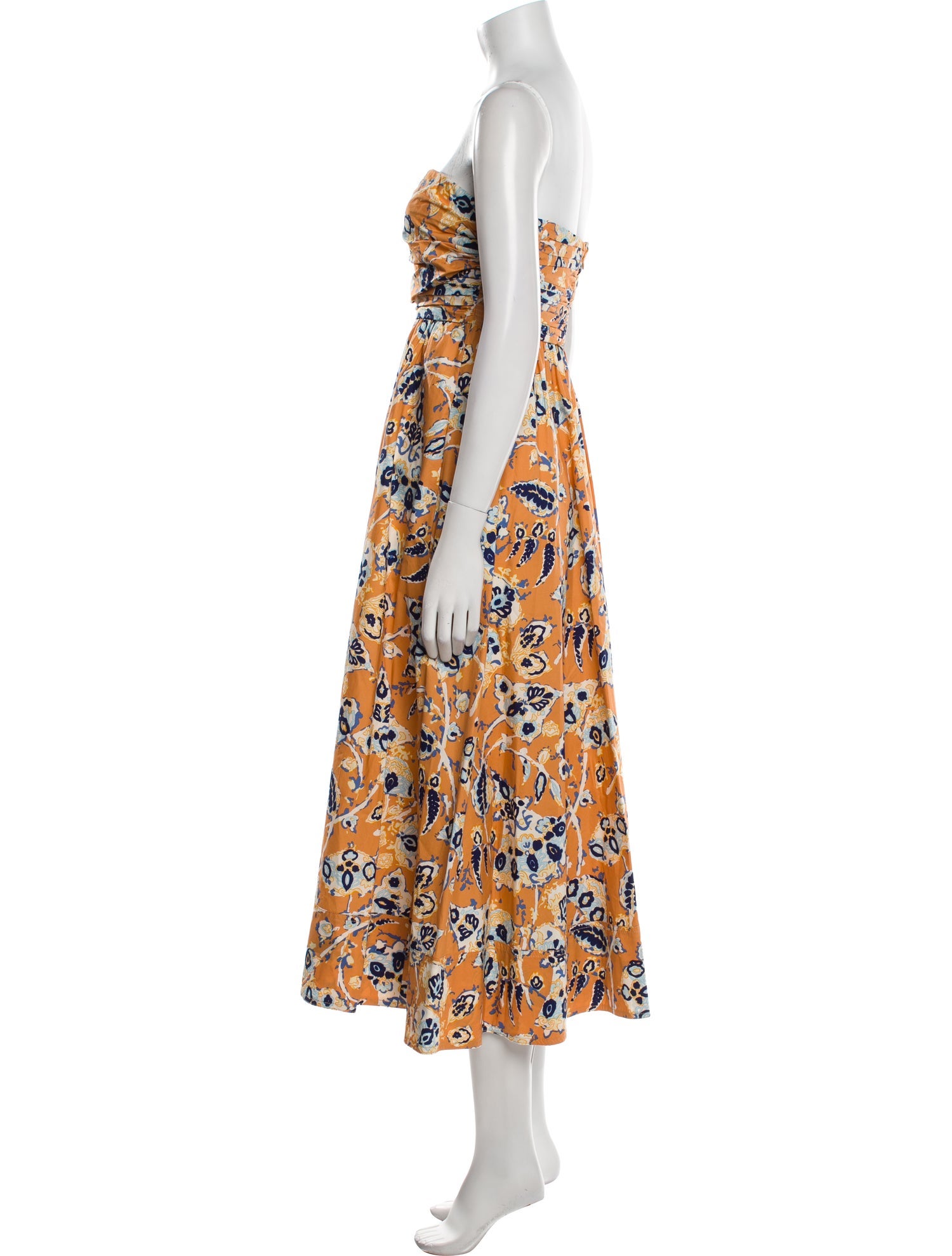 A.L.C. Floral Print Midi Length Dress w/ Tags