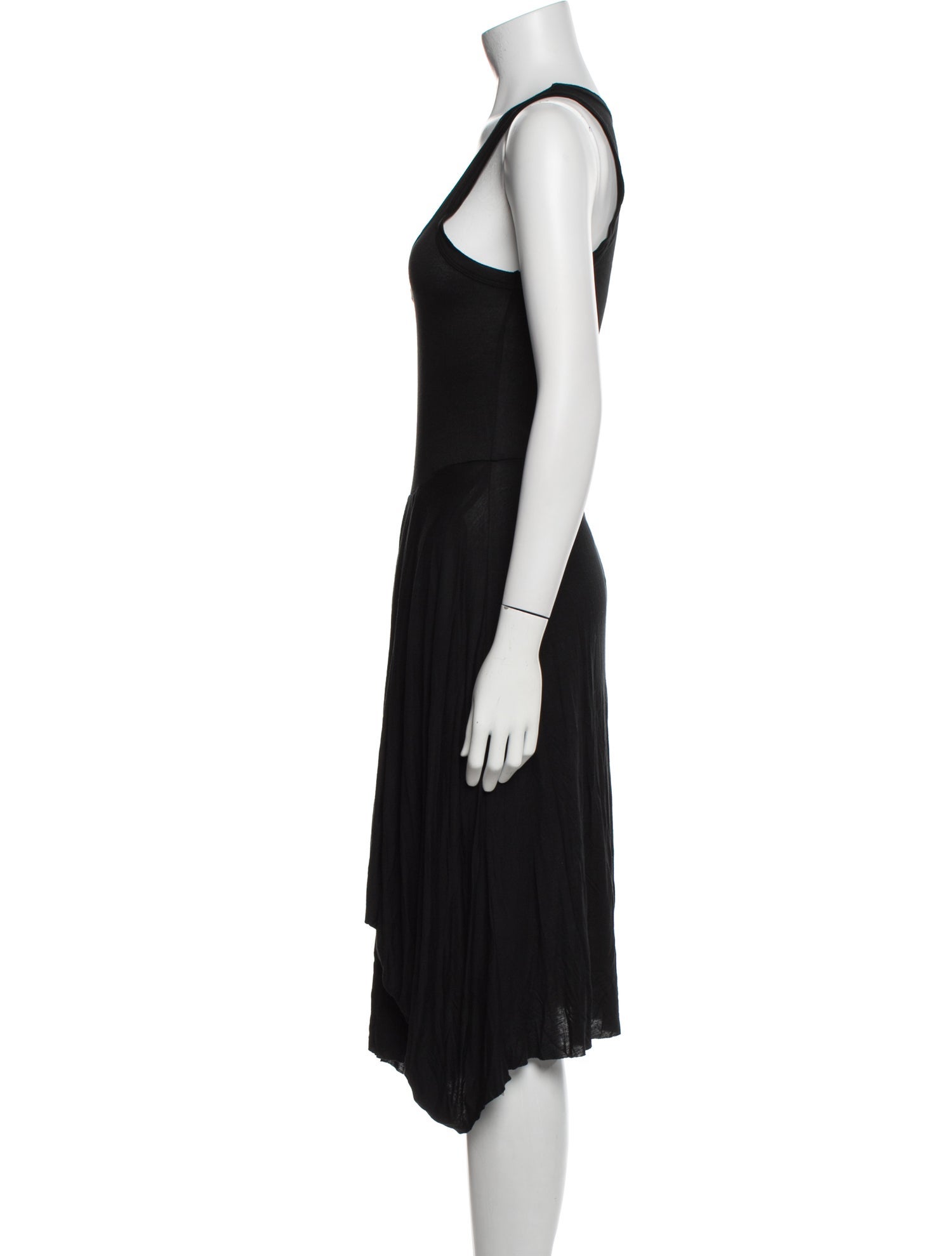 A.L.C. Scoop Neck Midi Length Dress