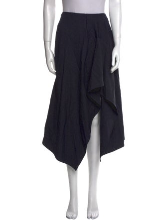 A.L.C. Virgin Wool Midi Length Skirt