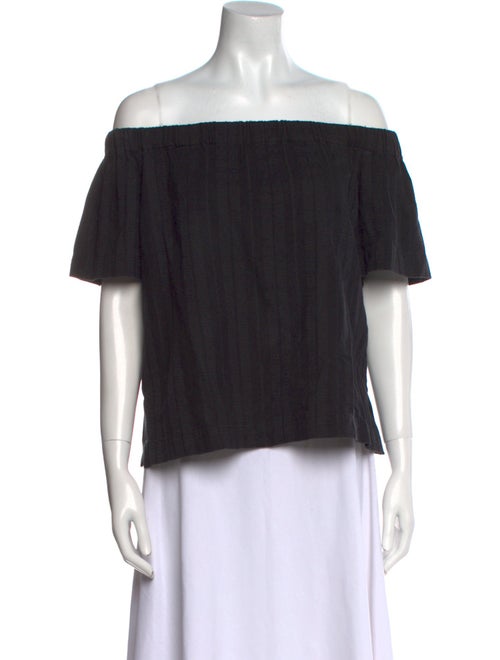 A.L.C. Off-The-Shoulder Short Sleeve Blouse