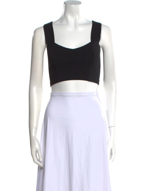 A.L.C. Square Neckline Sleeveless Crop Top