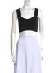 A.L.C. Square Neckline Sleeveless Crop Top