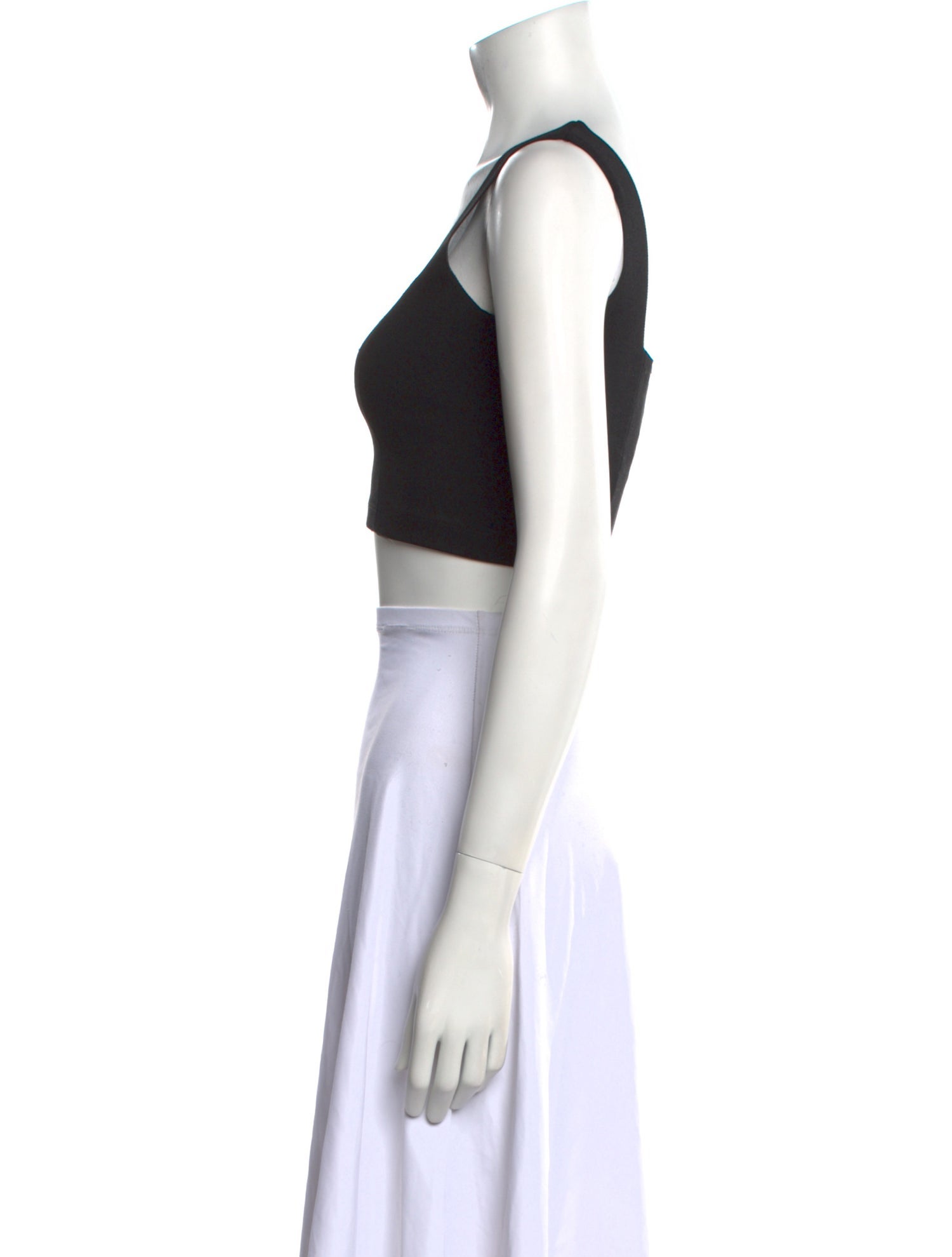 A.L.C. Square Neckline Sleeveless Crop Top