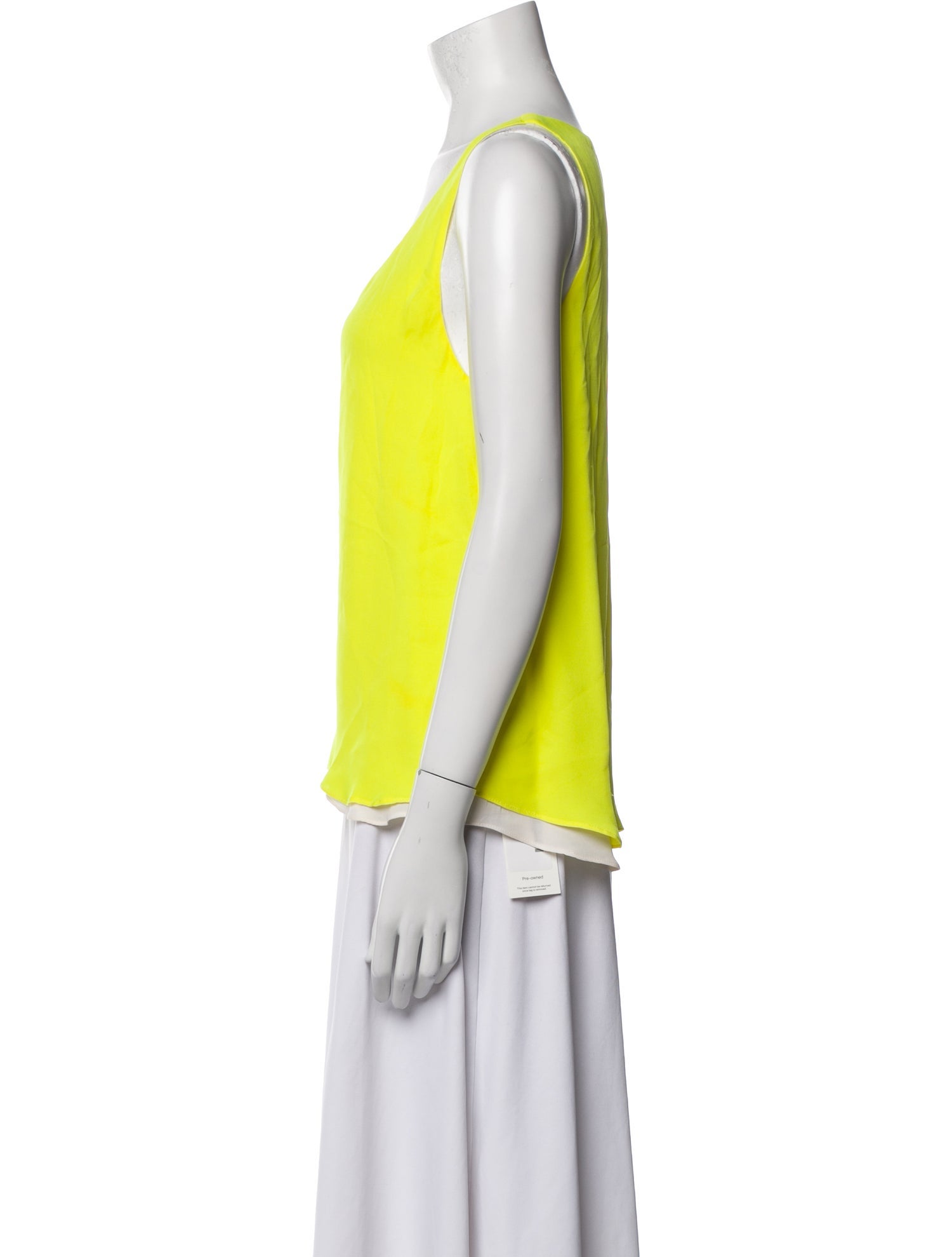 A.L.C. Silk Scoop Neck Top