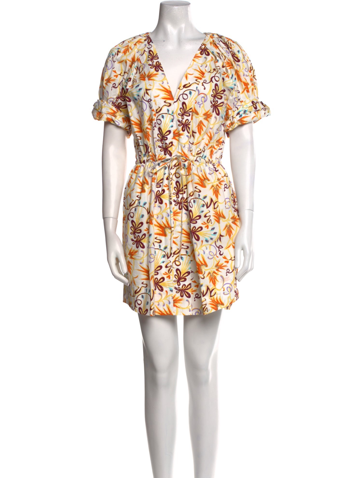 A.L.C. Floral Print Mini Dress