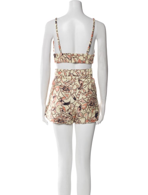 A.L.C. Linen Printed Short Set