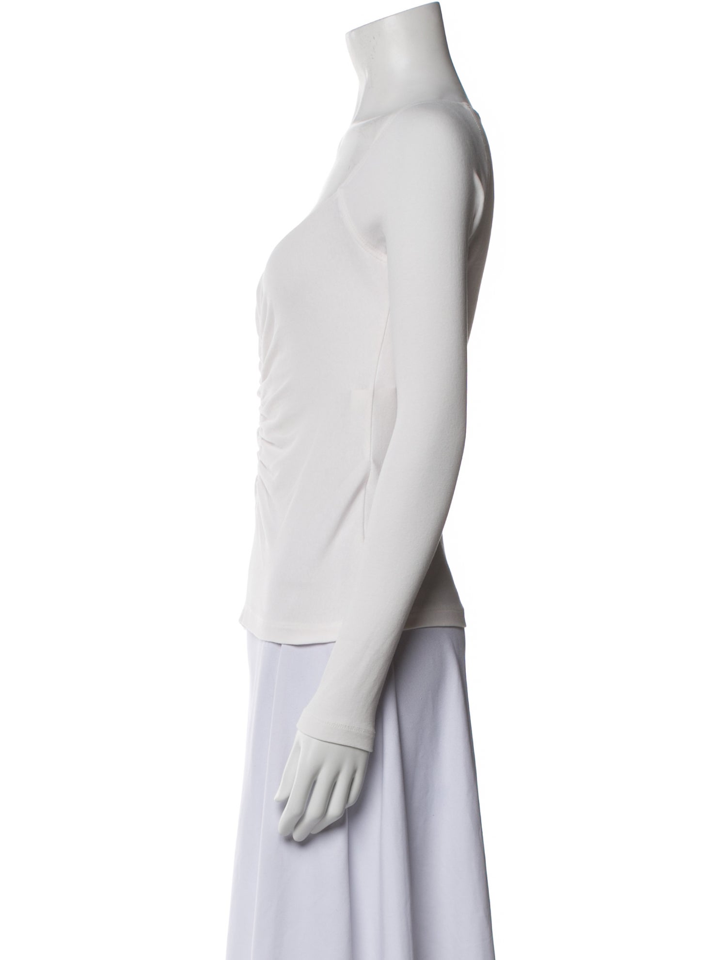 A.L.C. V-Neck Long Sleeve Top