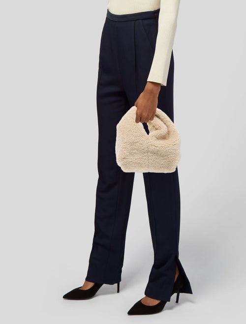 A.L.C. Shearling Top Handle Bag