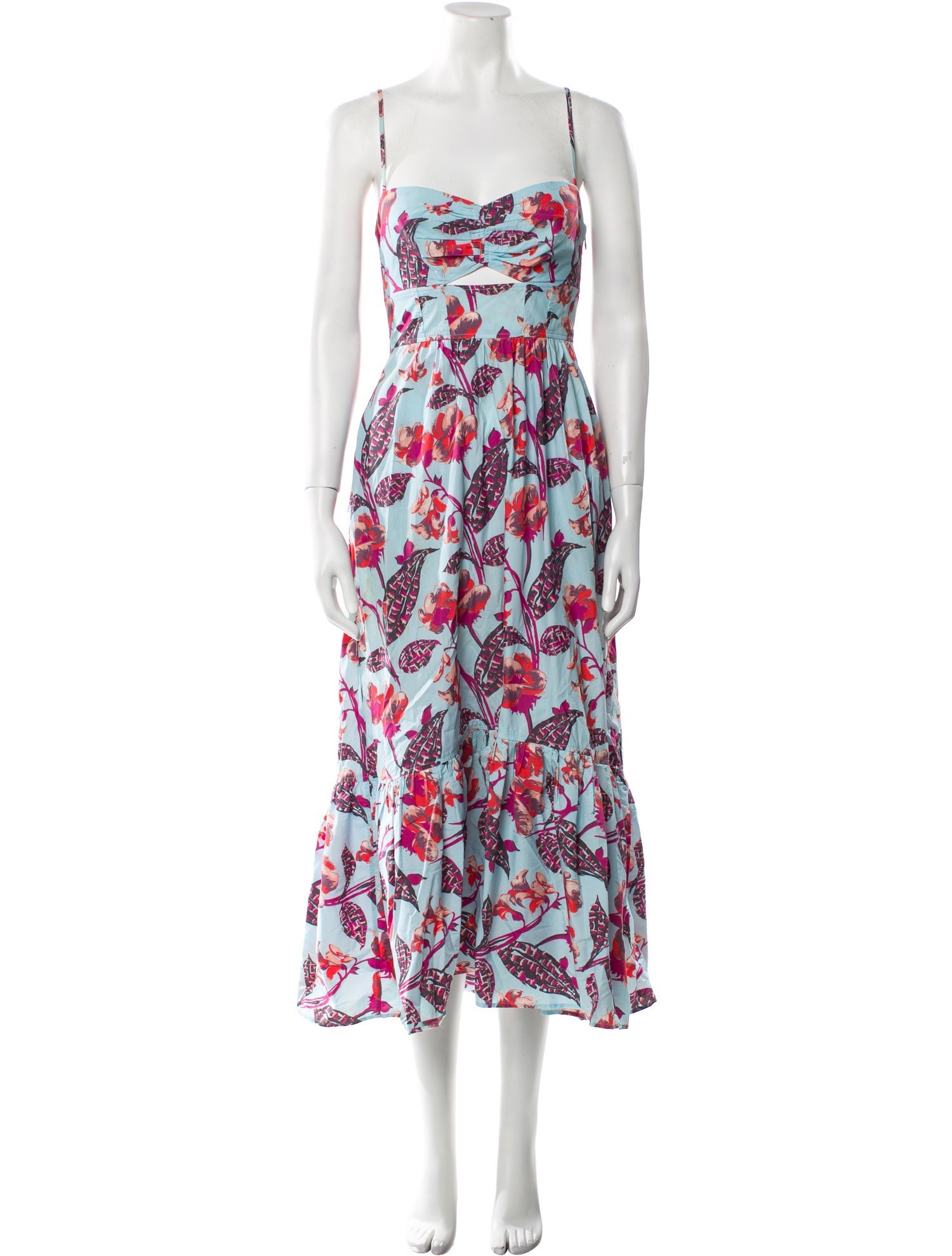 A.L.C. Floral Print Long Dress