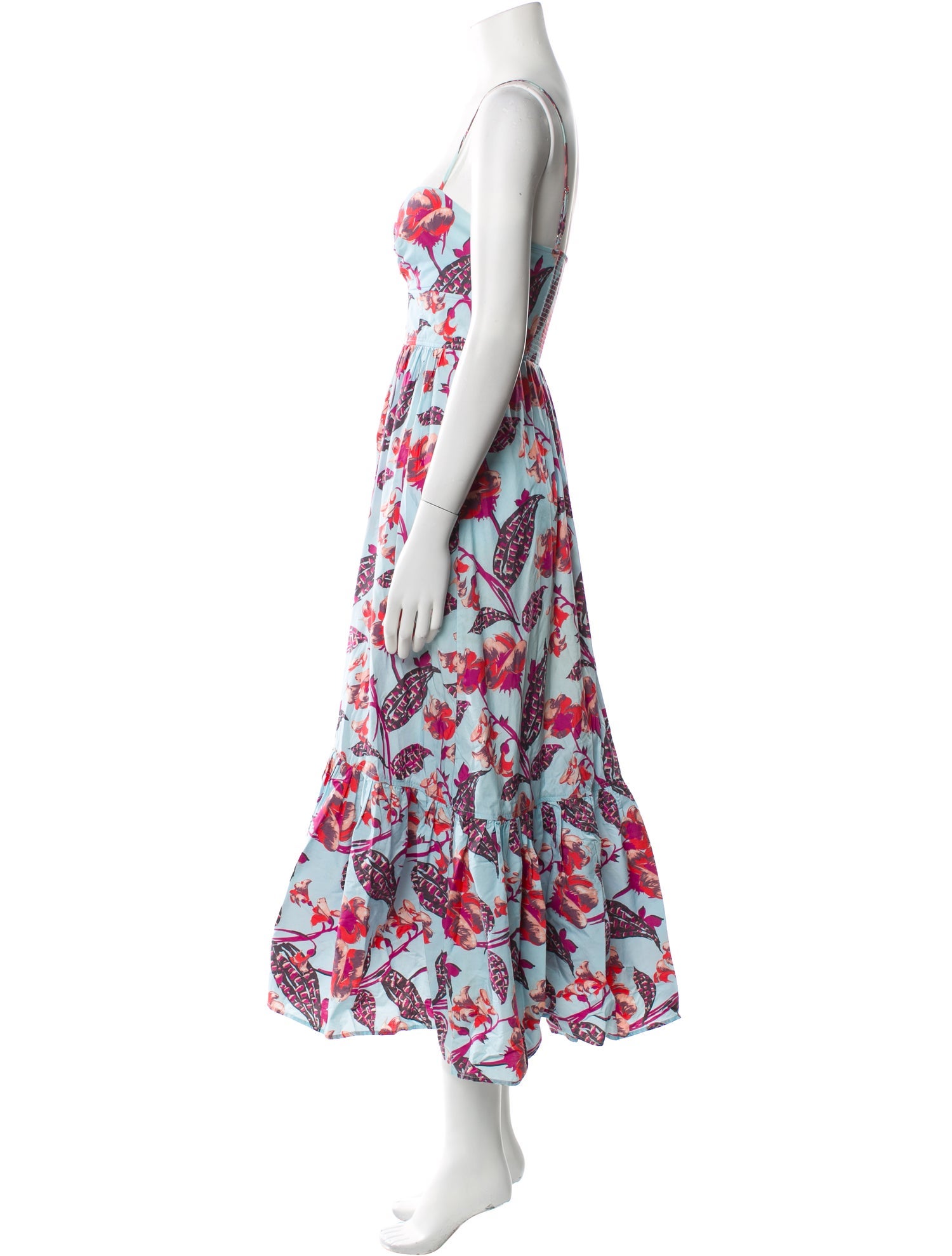 A.L.C. Floral Print Long Dress