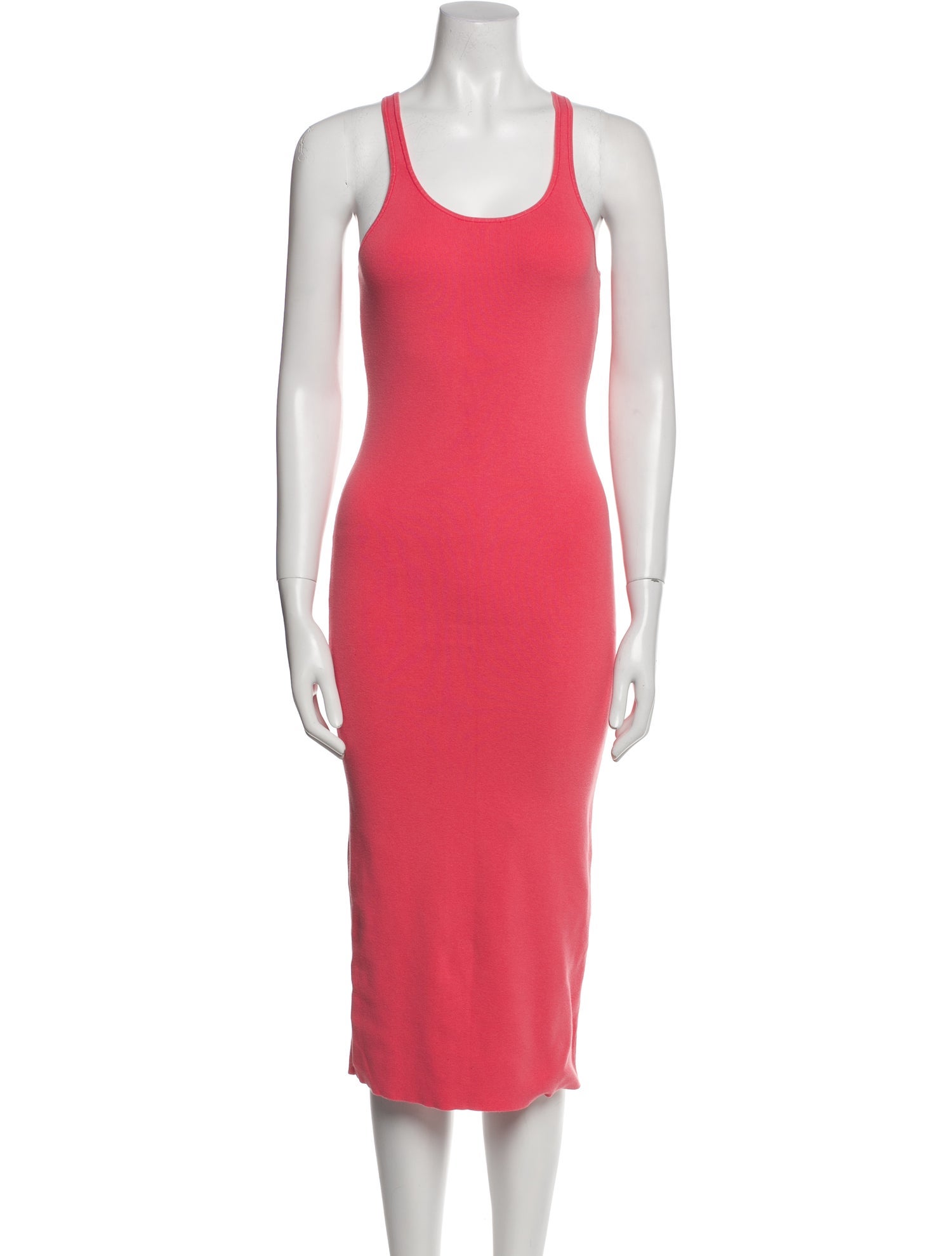 A.L.C. Scoop Neck Midi Length Dress