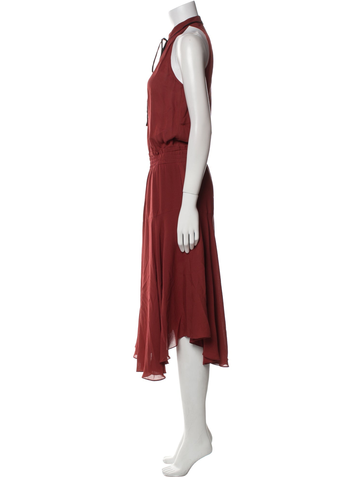 A.L.C. Silk Midi Length Dress