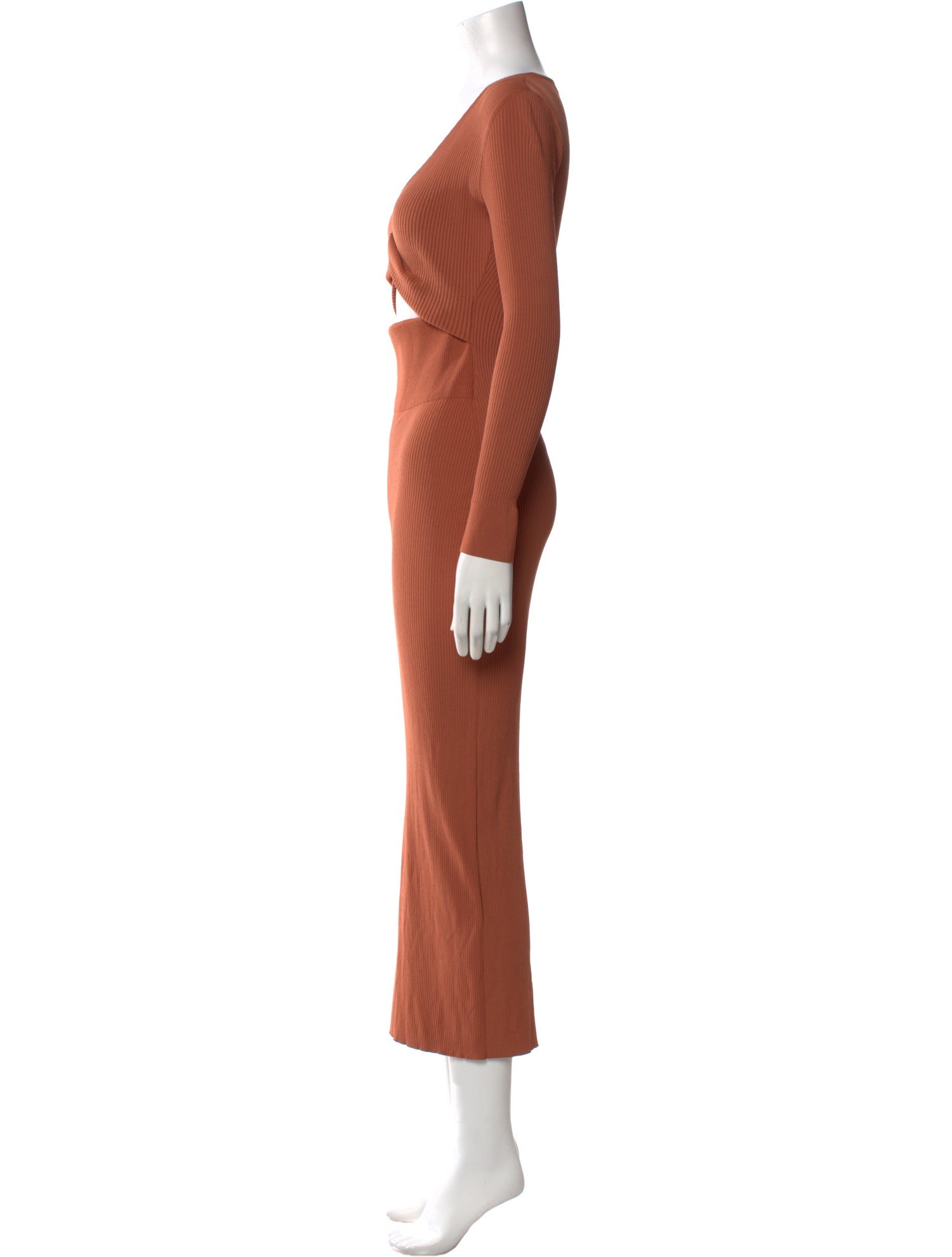 A.L.C. V-Neck Long Dress