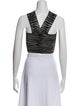 A.L.C. Square Neckline Sleeveless Crop Top