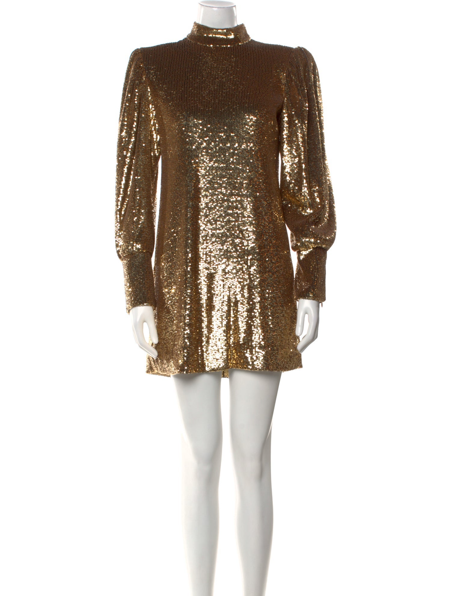 A.L.C. Mock Neck Mini Dress