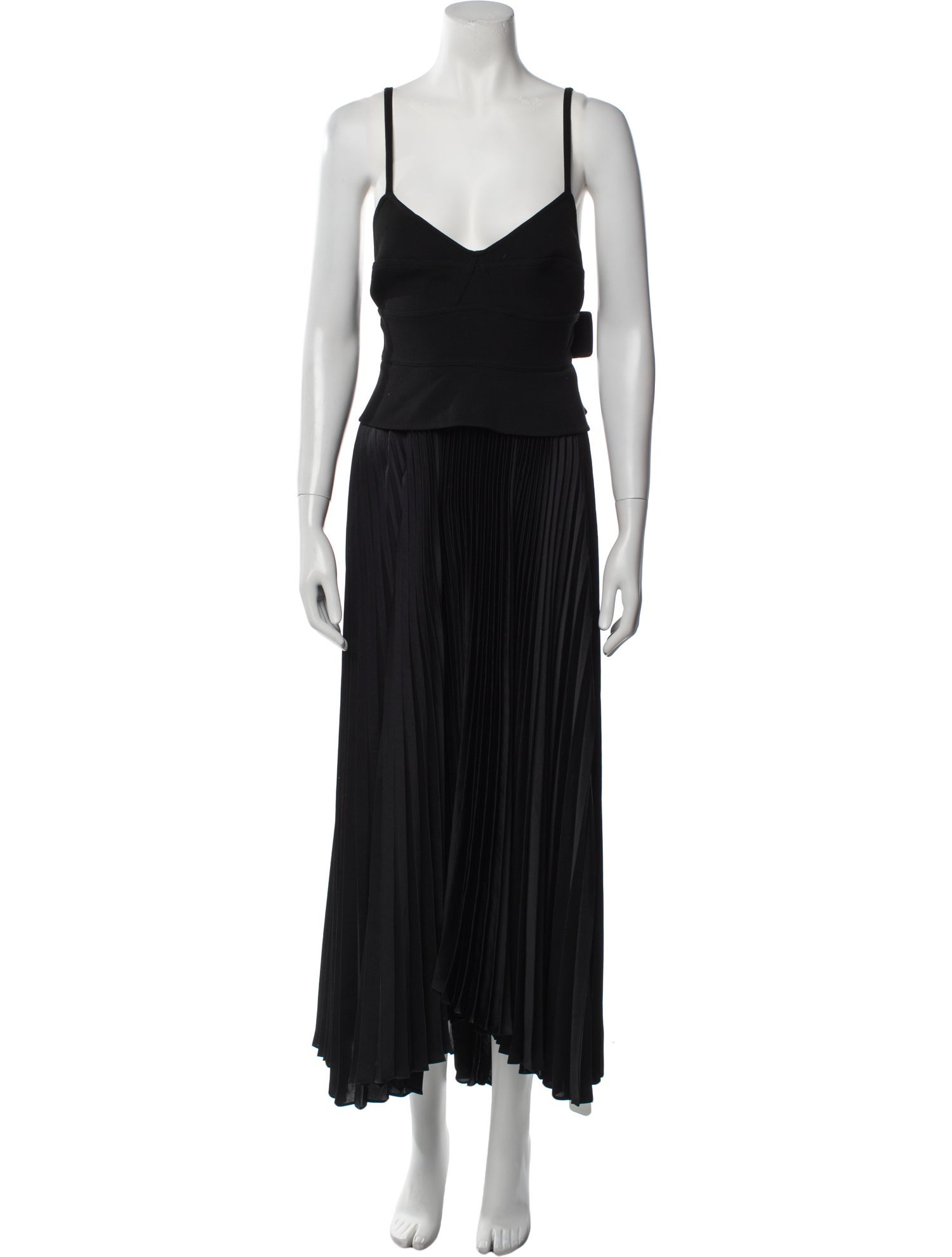 A.L.C. V-Neck Midi Length Dress