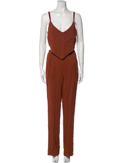 A.L.C. V-Neck Jumpsuit