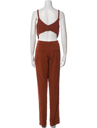 A.L.C. V-Neck Jumpsuit