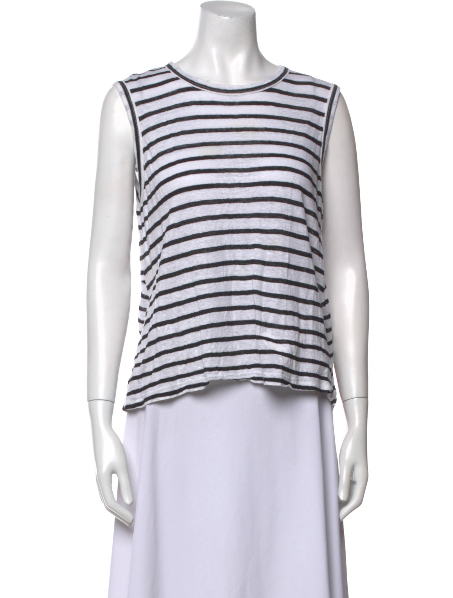 A.L.C. Linen Striped Top