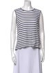A.L.C. Linen Striped Top