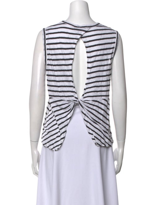 A.L.C. Linen Striped Top