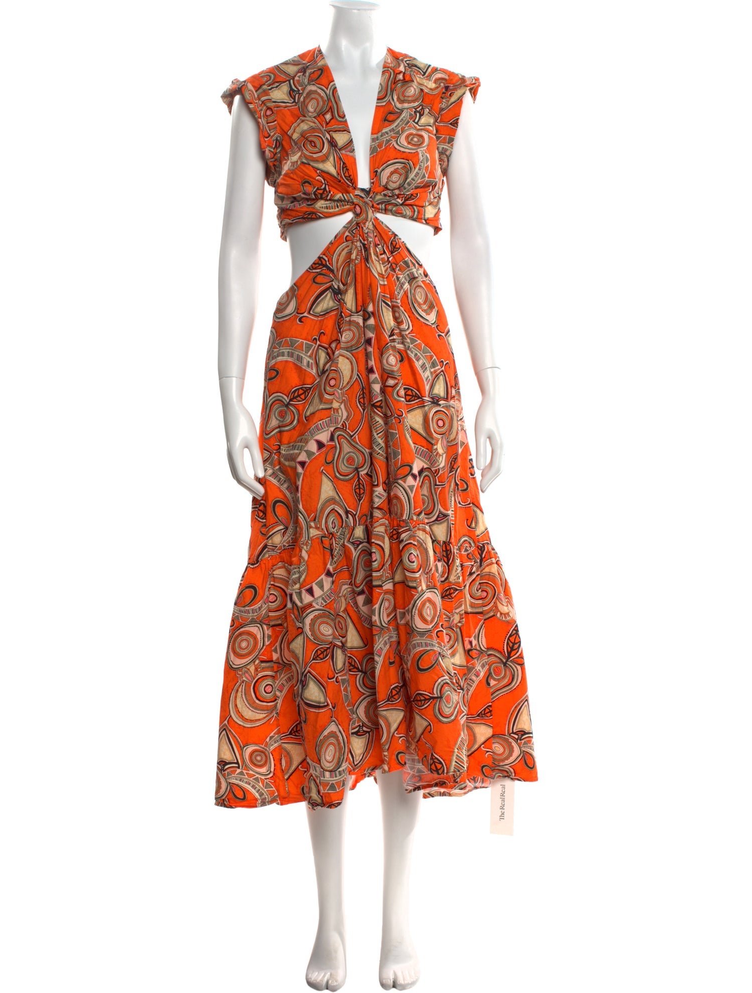 A.L.C. Printed Long Dress