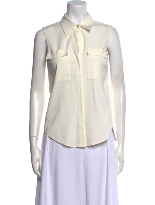 A.L.C. Sleeveless Button-Up Top