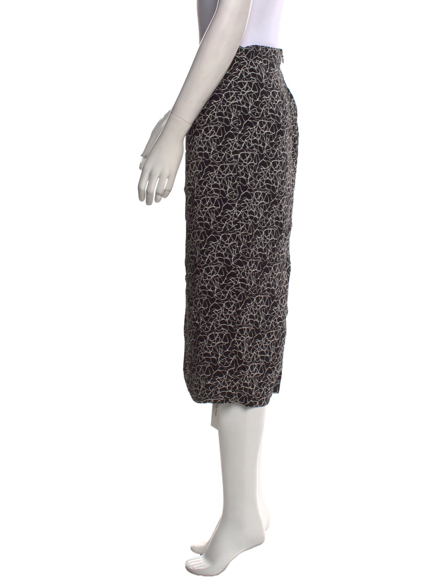A.L.C. Silk Midi Length Skirt w/ Tags