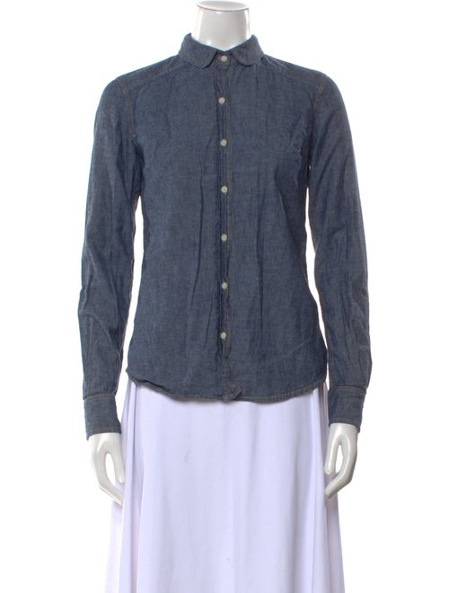 A.L.C. Long Sleeve Button-Up Top