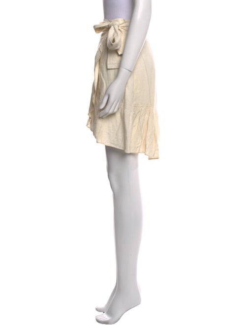 A.L.C. Linen Knee-Length Skirt