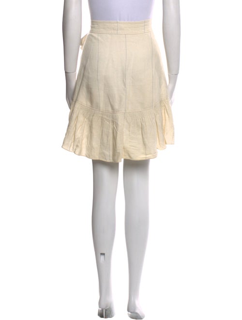 A.L.C. Linen Knee-Length Skirt