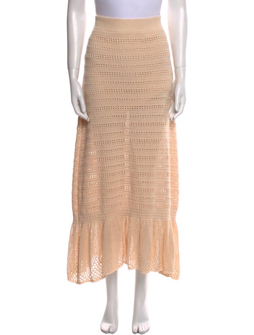 A.L.C. Patterned Midi Length Skirt