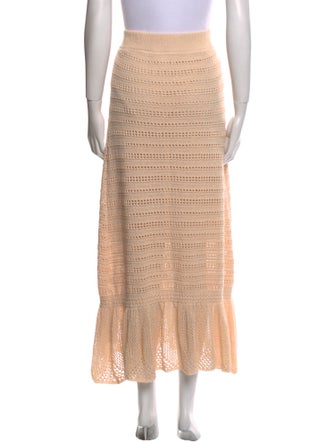 A.L.C. Patterned Midi Length Skirt