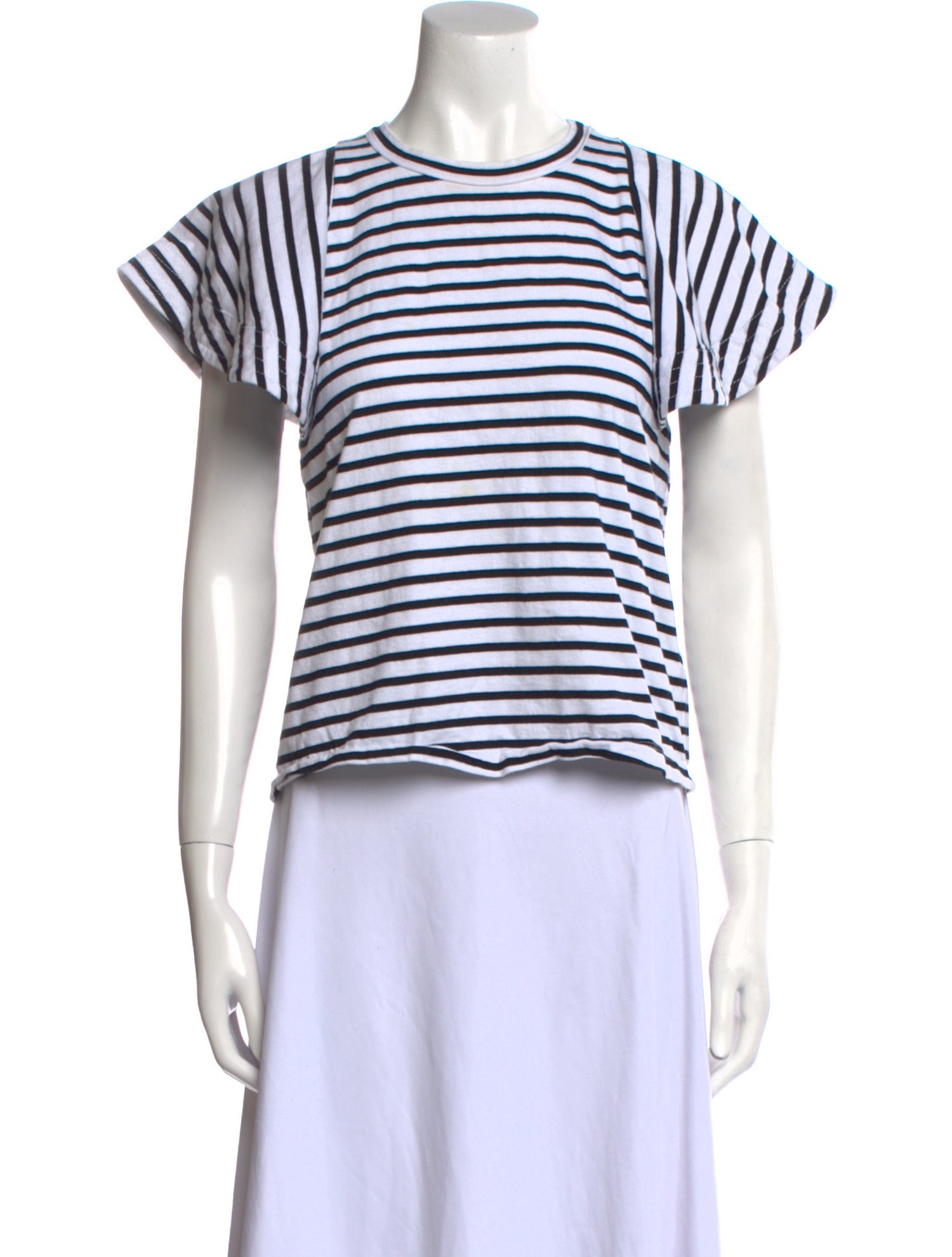 A.L.C. Striped Crew Neck T-Shirt