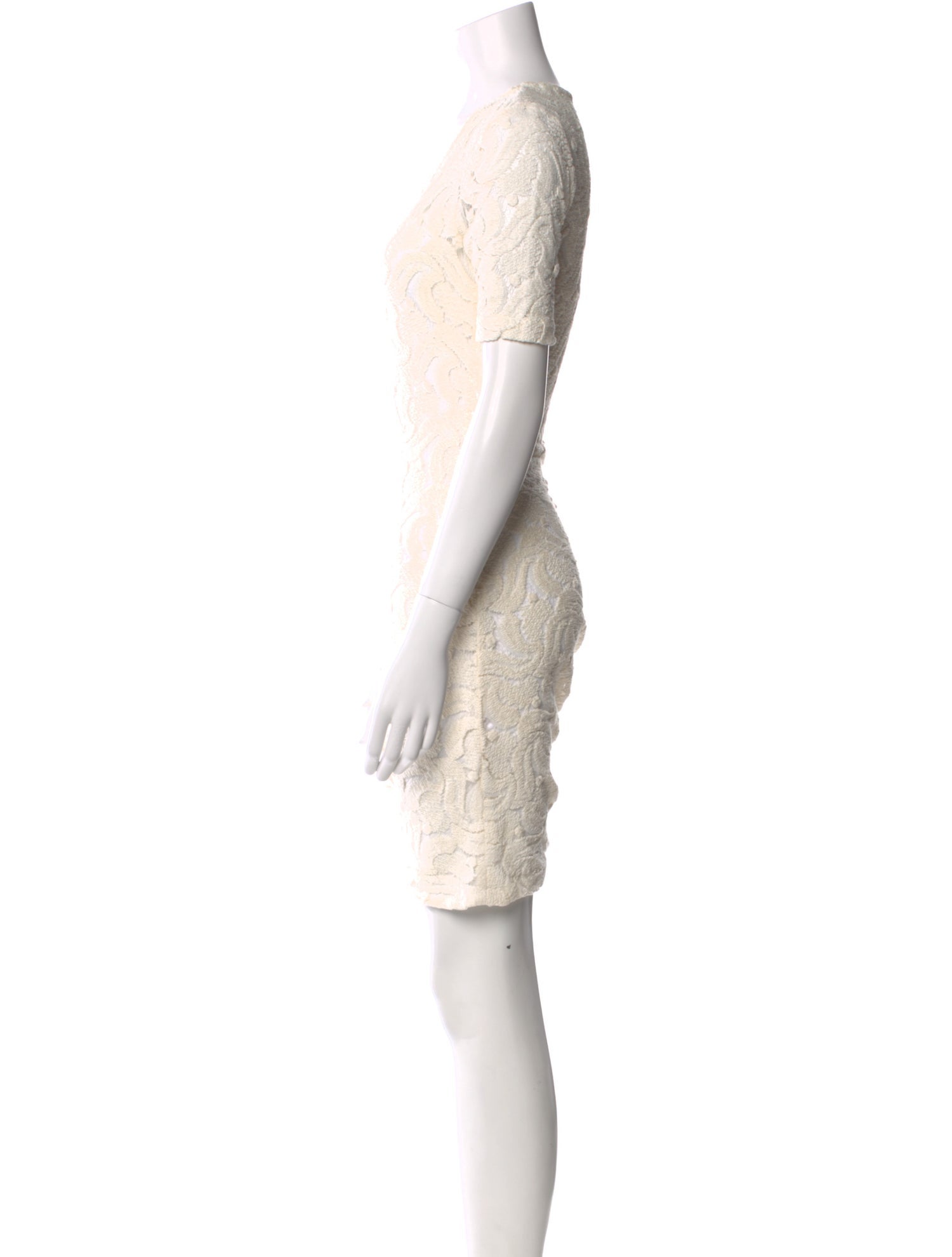 A.L.C. Scoop Neck Mini Dress