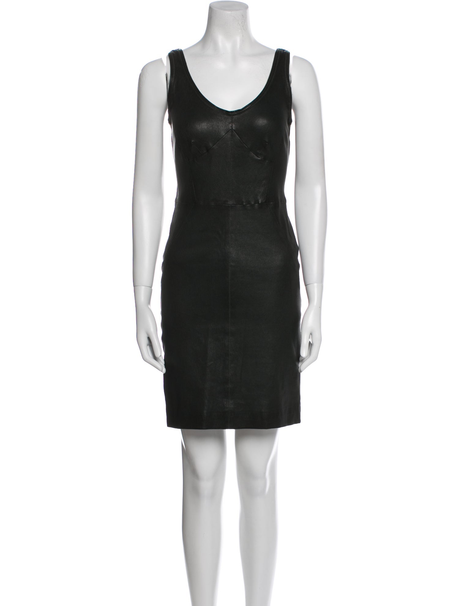 A.L.C. Leather Mini Dress