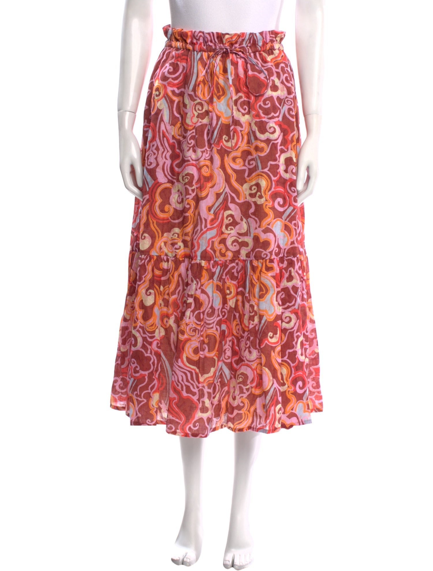 A.L.C. Linen Midi Length Skirt w/ Tags