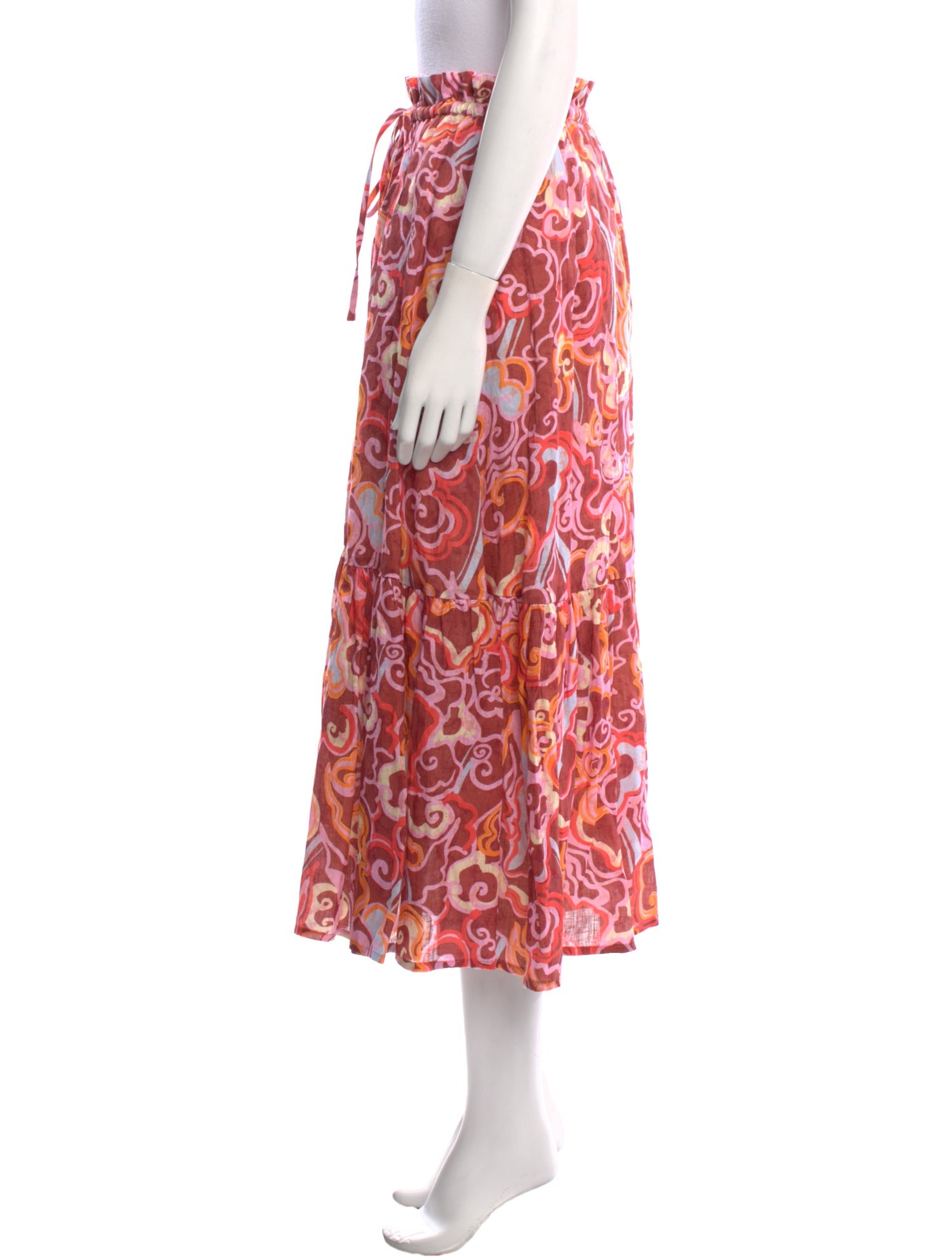 A.L.C. Linen Midi Length Skirt w/ Tags