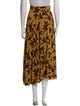 A.L.C. Printed Midi Length Skirt