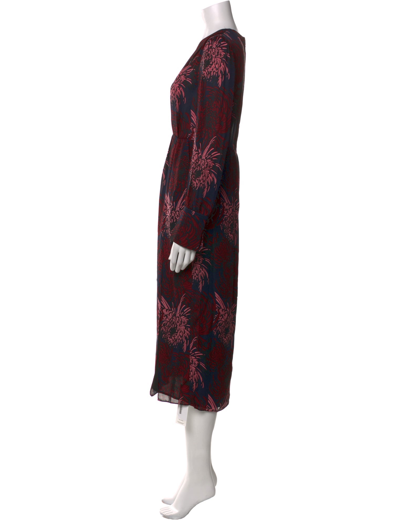 A.L.C. Silk Midi Length Dress