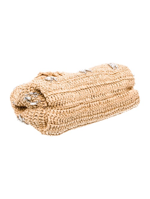 A.L.C. Raffia Top Handle Bag