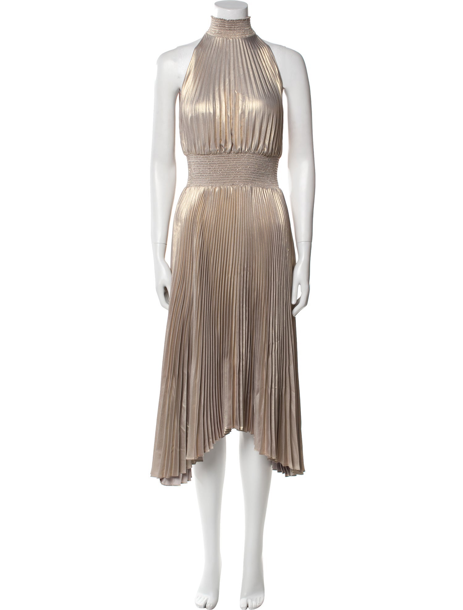 A.L.C. Striped Midi Length Dress