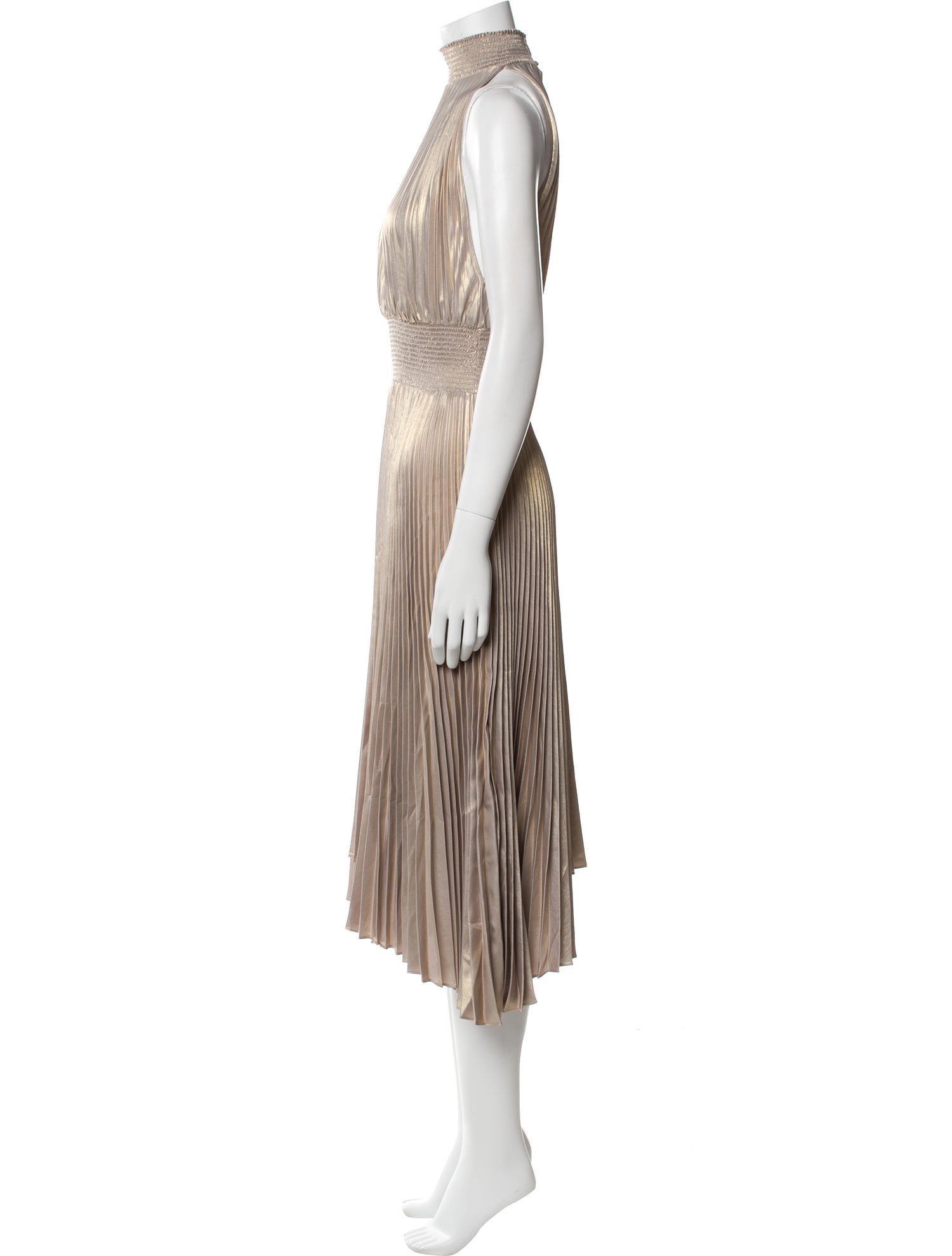 A.L.C. Striped Midi Length Dress