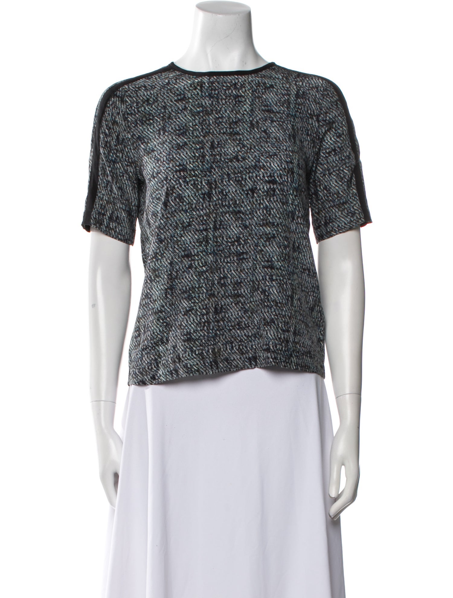A.L.C. Silk Printed Top