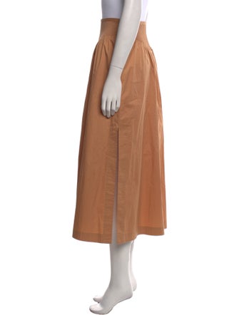 A.L.C. Ruffle Embellishment Midi Length Skirt