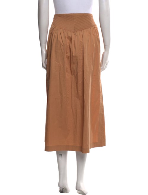 A.L.C. Ruffle Embellishment Midi Length Skirt