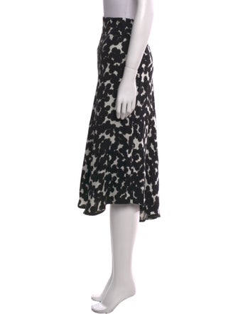 A.L.C. Silk Midi Length Skirt