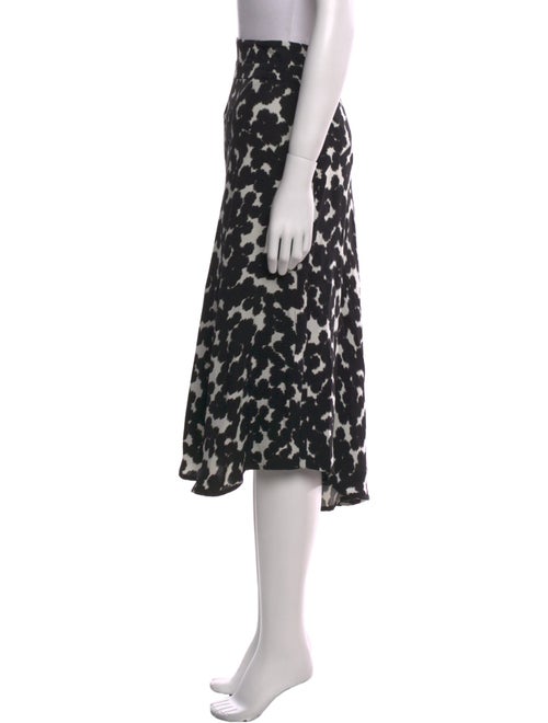 A.L.C. Silk Midi Length Skirt