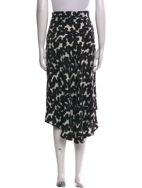 A.L.C. Silk Midi Length Skirt